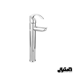 شیر روشویی پایه بلند مدل تیتانیوم راسان